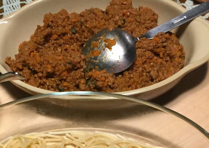 Easiest Way to Make Super Quick Homemade Bolognaise Sauce