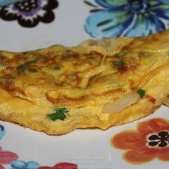 A picture of Water Chestnut Omelet.