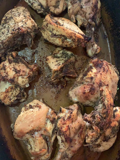 Una foto de Pollo al horno