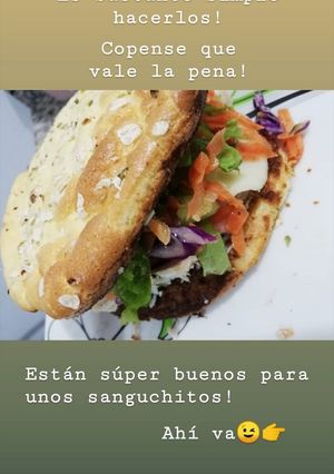 Una foto de Pan nube(pan sin harina)