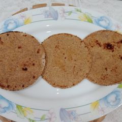 A picture of Bran flour roti.