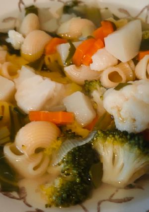 Una foto de Minestrone de invierno