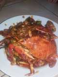 Rajungan asem manis