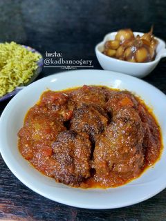 عکسی از دستور شامی کباب با سس 🍛