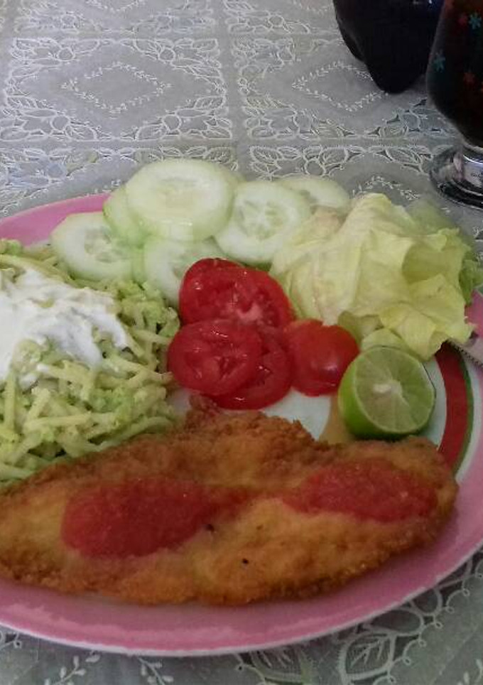 Una foto de Pechugas empanizadas