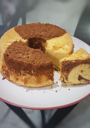 Foto resep Marble Chiffon Cake