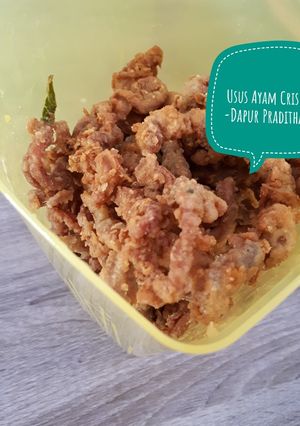 Foto resep Usus Ayam Crispy