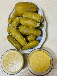 صورة لوصفة كوسا باللبن