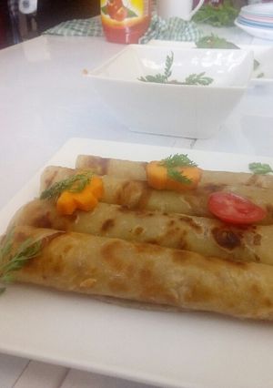 A picture of Plain chapati.