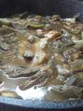 Rana pescatrice con carciofi