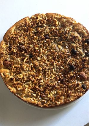 Una foto de Torta de manzanas light