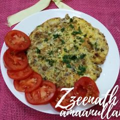 A picture of Mushroom Omelette.