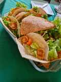 Fajitas rellenas