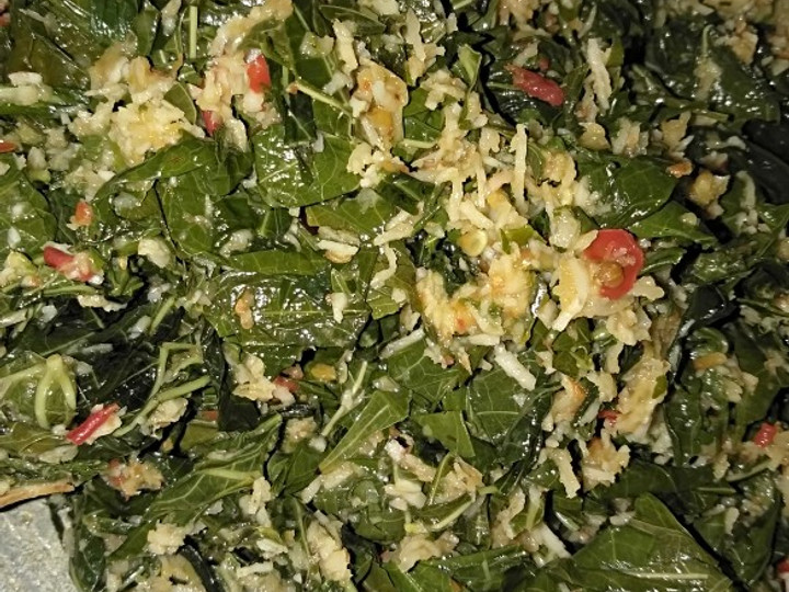 Langkah Mudah untuk Membuat Urap daun singkong dadakan😂 Anti Gagal