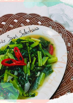 Foto resep Tumis Sawi Hijau Simpel