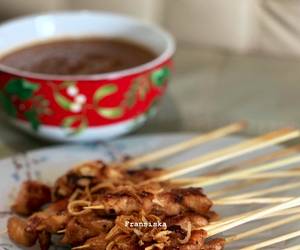 Praktis, Menyajikan Sate madura (bumbu kacang airfryer) Mantul Banget