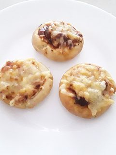 Pizzakarikák házilag Air Fryerben - egyszerű (fagyasztható is) recept fotója