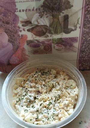 Almás-kukoricasaláta,mézzel,balzsamecettel,lilahagymával🍏🍎🌽🌽 recept fotója