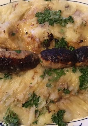 A picture of California Farm Daikon Potato Puree.