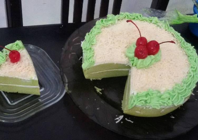 Bahan mengolah Bolu green tea kukus yang Sempurna