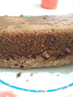 Una foto de Budín de cacao y nueces