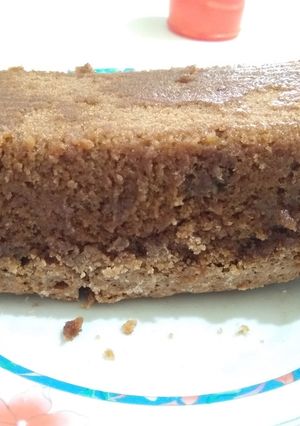 Una foto de Budín de cacao y nueces
