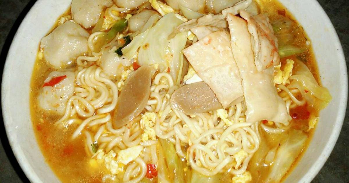 Resep Mie Instan Kuah Pedas Oleh Sitty Fatonah Cookpad