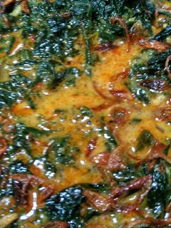 Foto resep Gulai daun singkong dgn teri medan