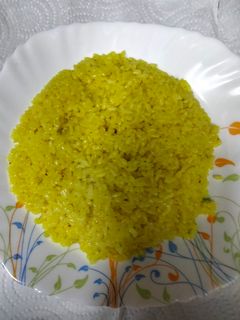 صورة لوصفة رز اصفر
