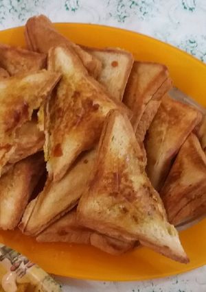 عکسی از دستور اسنک مرغ و قارچ