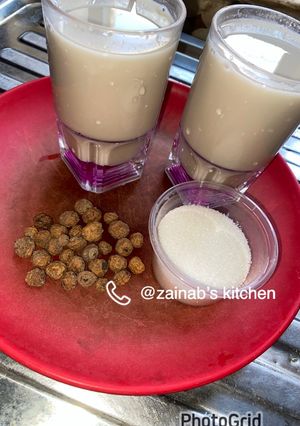 A picture of Refreshing Tiger nut milk 🥛 drink.