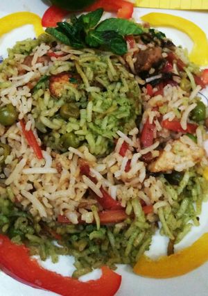 A picture of Veg Biryani.