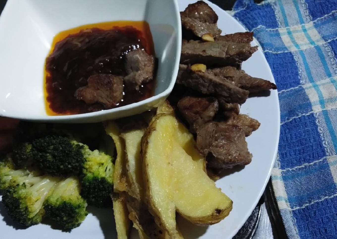 Beef steak ala rumahan