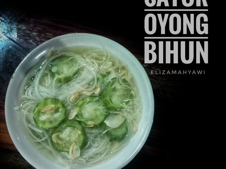 Resep: Sayur sop oyong dan bihun Enak Dan Mudah