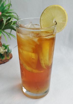 Foto resep Es Teh Lemon