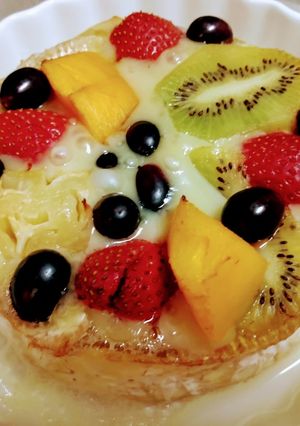 Foto de Brie com frutas