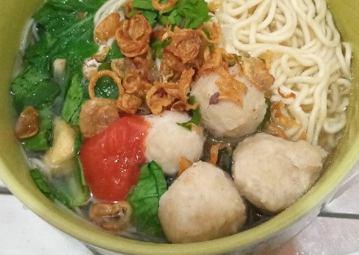 Bakso ayam homemade ala unda2fa