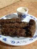 Grilled Kofta Kebab on Skewers (Kofta El Haty)