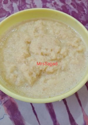 A picture of Ginger paste.