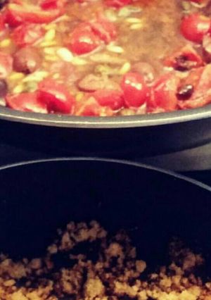 Foto di Spaghetti con colatura di alici e mollica