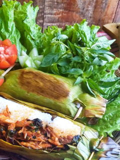 Foto resep Nasi bakar tongkol suwir🍃