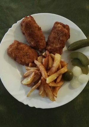 Darált hús rántva recept fotója