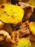 Costillas de Cerdo al horno con patatas