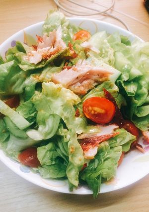 Hình của món Salad gà xé phay.