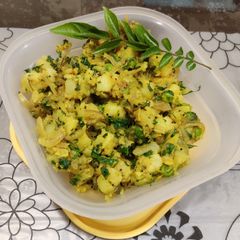 A picture of Potato Thoran !!.