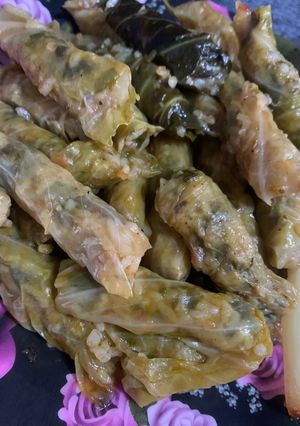 صورة لوصفة محشي كرنب (ملفوف)