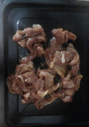 Hình của món Thịt lợn nướng chua ngọt.