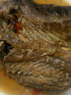A picture of Smoked fish stew.