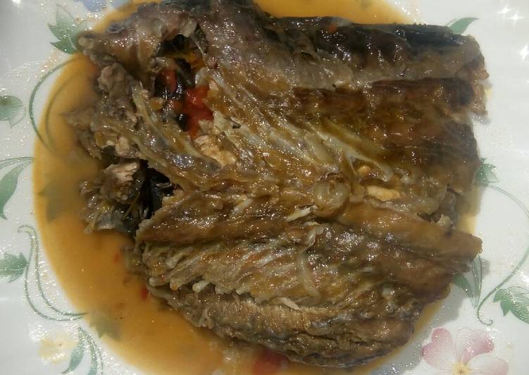 Smoked fish stew