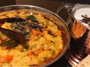 A picture of turmeric rice